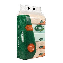 فول تایم دستمال کاغذی پک 1+4 عددی